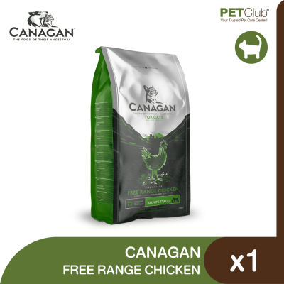 [PETClub] CANAGAN CAT FREE RANGE CHICKEN - อาหารแมว สูตรไก่ ฟรีเรนจ์ 3 ขนาด [375g. 1.5kg. 4kg.]