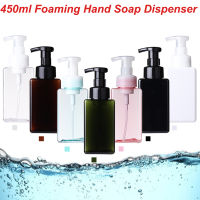 SEPTEMBER Square Refillable Bottles Travel Pressing Bottles Foam Pump Bottles Laundry Liquid Wash Shampoo Portable Empty Hand Sanitizer Cosmetic Container Liquid DispensersMulticolor