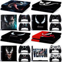 Marvel Venom เกมคอนโซลสติกเกอร์ผิวไวนิลสำหรับ PlayStation 4 PS4 PS 4 Controller GamePad Decal พิมพ์ฝาครอบป้องกันฟิล์ม-yrumrudang