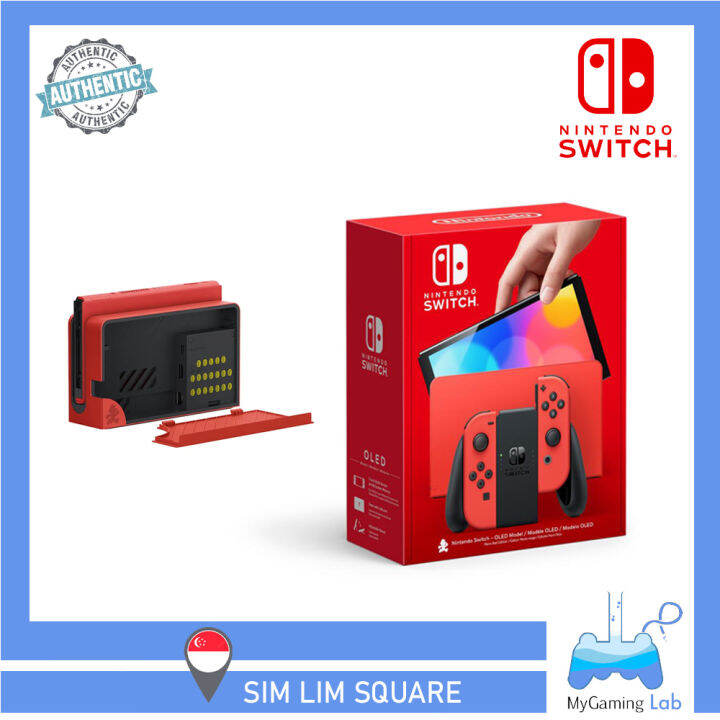 Nintendo Switch OLED Model Mario Red Edition Console