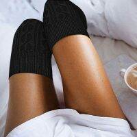 【CC】℗◈  2022 Knit Over Knee Socks Extra Boot Sockings Thigh Warm And Fashion Knitted