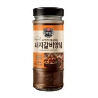 ?สินค้าขายดี? [pork galbi 500g]ซอสหมักหมูบุลโกกิสูตรเผ็ด  SAUCE COLLECTION SPICY BULGOGI SAUCE FOR PORK 매운돼지불고기양념