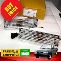 ไฟหรี่กันชน Isuzu TFR มังกรทอง เลนส์มัลติ เลนส์เพชร 1คู่ ซ้าย+ขวา รุ่น 3สาย ไฟเลี้ยวกันชน ไฟกันชน อีซุซุ เลนส์ใส ตราเพรช พระนครอะไหล่ ส่งจริง ส่งเร็ว