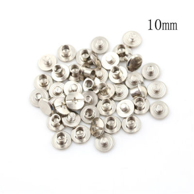 yizhuoliang 20pcs ใหม่ NICKEL Binding Chicago สกรูเล็บ rivets อัลบั้ม CRAFT 5x6mm มีประโยชน์