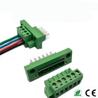 ；‘【；- 1Sets 2EDGWB Pitch 5.08Mm 2P/3P/4P/5P/6P/8P/9P/10P/12P/16P Pluggable Terminal Block Connector JM2EDGKM 5.08Mm Pitch