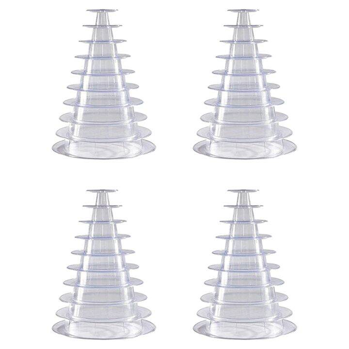 4x-10-tier-cupcake-holder-stand-round-macaron-tower-stand-clear-cake-display-rack-for-wedding-birthday-party-decor