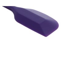 Silicone Spatula Spoon Kitchen Utensil Cake Mixer Cooking Baking Mixer Scraper(Purple)21CM