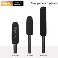 BOYA ไมโครโฟนอลูมิเนียมอัลลอย BY-BM6040,ไมค์คอนเดนเซอร์ Super-Cardioid 24 48V สำหรับกล้องถ่ายวิดีโอฟิล์มสำหรับสัมภาษณ์ทีวีบันทึกโปรแกรม YouTube ENG/EFP บันทึกกลางแจ้ง BY-BM6060L