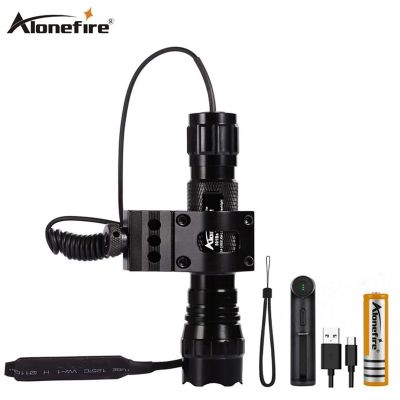 Alonefire 501B CREE XML-T6 L2 ไฟฉาย LED อะลูมิเนียมอัลลอย กันน้ํา สําหรับแบตเตอรี่ 18650