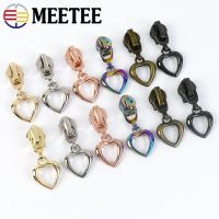 ❈☋ 5/10/20Pcs Heart Zipper Sliders Pulls For Plastic Zippers Bag Shoes Zips HeadPuller Clothes Repair Kit DIY Sewing Accessories