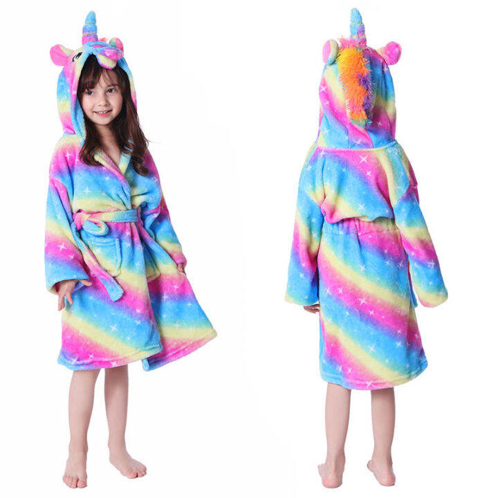 2021-winter-kids-bathrobe-autumn-cartoon-baby-bath-robe-stitch-unicorn-animal-hooded-bathrobes-children-pajamas-boys-girls-robes