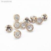 ☸ 20pcs High-grade Diamond Button Ladies Shirt Card Crystal Buttons For Clothes Sewing Decoration 9mm/10mm