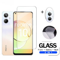 3-in-1แก้ว realme 10 C33 C30 realme C35 C11 C25 C3 C25Y กระจกนิรภัย realme 8I S C15 C12 XT ปกป้องหน้าจอ7I 7 Pro 6I 5I 5 Pro ฟิล์มแก้ว