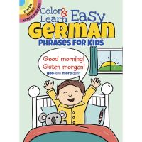 WOW WOW Color &amp; Learn Easy German Phrases for Kids (Dover Little Activity Books)