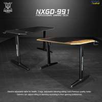 GAMING DESK (โต๊ะเกมมิ่งปรับระดับ) NUBWO NXGD-991 (BLACK)