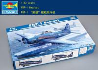 คนเป่าแตร1/32 02247 F8F-1 Bearcat