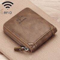 2022 Anti-theft Men Wallet Coin Purse Small Mini Credit Business Card Holder Vintage purse Male pockect Top Quality