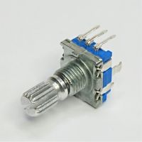 โรตารี่สวิทซ์ Rotary Encoder Switch EC11 แกนยาว 15 mm. 5 ขา ✵ Chittronix ✵