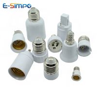 【YF】♦  1pc Gu10 E14 E26 E27 G24 GX24Q B22 Fireproof CFL Lamp Holder Converter Socket Bulb Base Splitter Extension