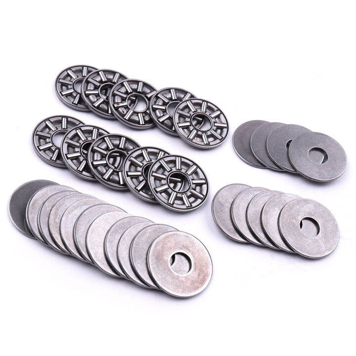 OIIKI 6 Sets AXK1730 Needle Roller Bearings With 2 AS Washers