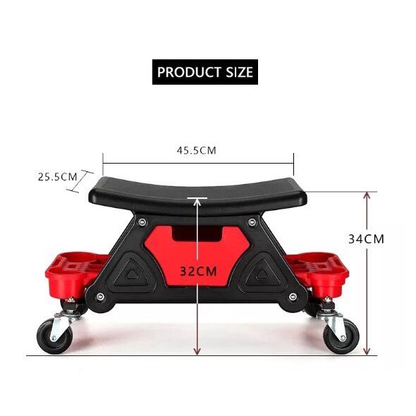 กรุงเทพจัดส่งสินค้า-เก้าอี้ช่าง-เก้าอี้-detailing-seat-รับน้ำหนัก-136-kg-เก้าอี้เพื่อการเคลื่อนไหวที่คล่องตัว-เก้าอี้งานช่าง-เก้าอี้ล้อเลื่