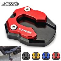 [LWF HOT]✓ NMAX Motorcycle Side Stand Enlarger Enlarge Pad CNC Accessories for Yamaha N-max 125 155 2015 2016 2017 2018 2019