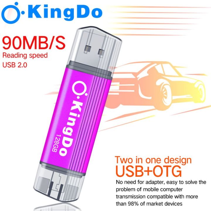 โปรเดือนนี้-usb-kingdo-ใหม่-usb-แฟลชไดรฟ์-128gb-memory-stick-สำหรับศัพท์-pendrive-โลหะดิสก์-u-otg-ราคาถูก