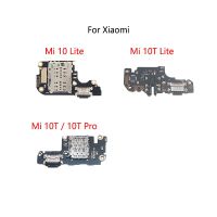 แท่นชาร์จ USB สายเชื่อมต่อสัญญาณช่องเสียบพอร์ตบอร์ดซ่อมโทรศัพท์มือถือสายเคเบิ้ลยืดหยุ่นสำหรับ Mi 10 Lite 10T Pro