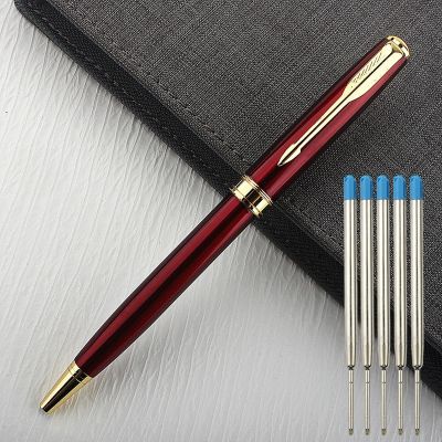 Luxury quality Metal Colour School student Office supplies accessories Medium 0.7mm Nib Ballpoint pens Pens