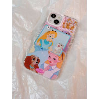 เคส สำหรับ ไอโฟน เคสซิลิโคน สินค้าพร้อมส่งจากไทย สำหรับ Iphone 14 13 12 11 Pro max อลิสกระต่าย+ไอริง TPU-S1297