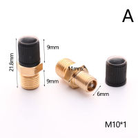 Muya 2pcs M10/1/8 /1/4 NPT MPT brass Air Compressor TANK fill Valve Double HEAD