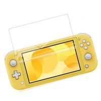 เคสฟิล์มป้องกันหน้าจอกระจกเทมเปอร์9H 10D ใสโปร่งใสขนาดเล็กสำหรับ Nintendo Switch Lite