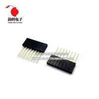 100PCS 2.54MM 8Pin 11MM เข็มยาวหญิง Pin Header Strip Stackable Header