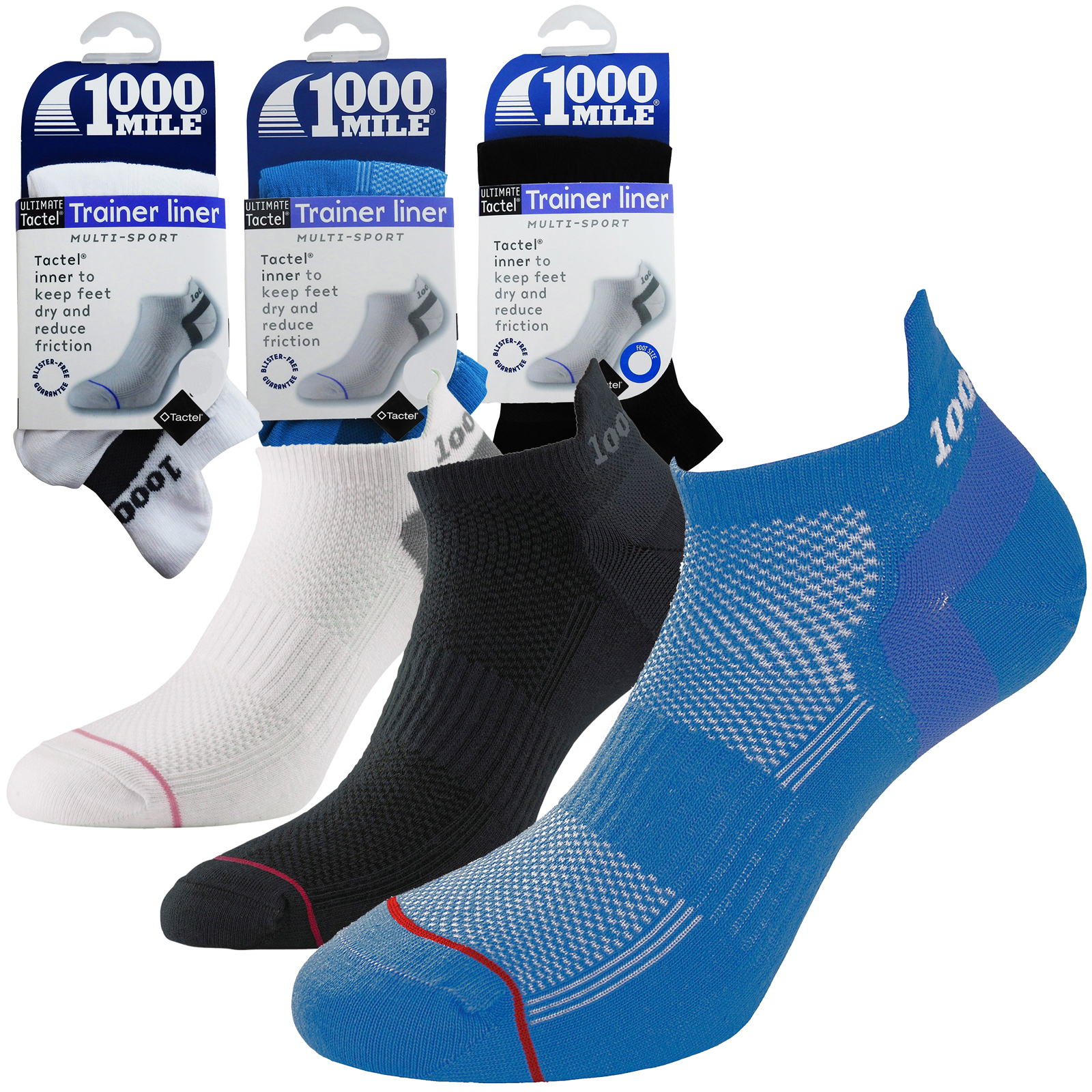 1000 Mile 1548 Trainer Liner Sock 