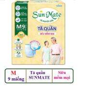 Tã Quần Sunmate Siêu Mềm Mại M9 - 9 Miếng