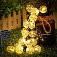 Solar String Lights 100 LEDs Fairy Lights Outdoor With 8 Modes IP65 Waterproof Garland Christmas Light for Garden Party Decor