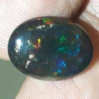 2.45 cts natural hi-end multi color opal gems stone