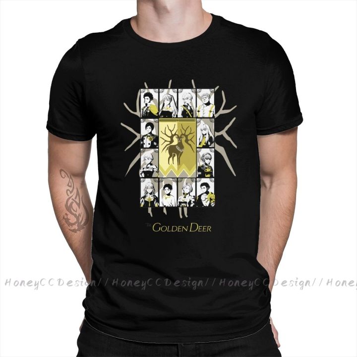 high-quality-men-fire-emblem-black-t-shirt-golden-deer-featuring-byleth-pure-cotton-shirt-tees-harajuku-tshirt