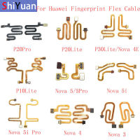 Fingerprint sensor home button flex cable ribbon for P20 Pro 20Lite P10 Lite Nova 5 5i 5iPro 4 4e 3 3i touch sensor Flex