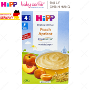 HSD 31 01 2024 Bột Ăn Dặm HiPP Đào Mơ Tây - Peach Apricot, 250g, 4M+