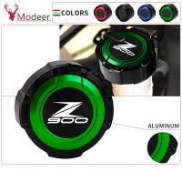 ◙▫ Z-900 2023 CNC Aluminum Rear Brake Fluid Reservoir Cover Cap For Kawasaki Z900 Z 900 RS Z900RS Cafe 017 2018 2019 2020 2021 2022