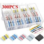 1 Set Heat Shrinkable Terminals Waterproof Solder Ring Insulated Butt