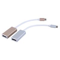 USB 3.1 Type C ถึง DP อะแดปเตอร์แปลง USB-C เพื่อแสดงพอร์ตอะแดปเตอร์สนับสนุน4พัน UHD 1080จุดสำหรับ Pro