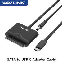 Wavlink USB C เพื่อ SATA อะแดปเตอร์ภายนอก SATA III เชื่อมต่อฮาร์ดไดรฟ์สำหรับ2.5 Ssd Hdd และ3.5 "; HDD การถ่ายโอนข้อมูล UASP สาย USB3.0