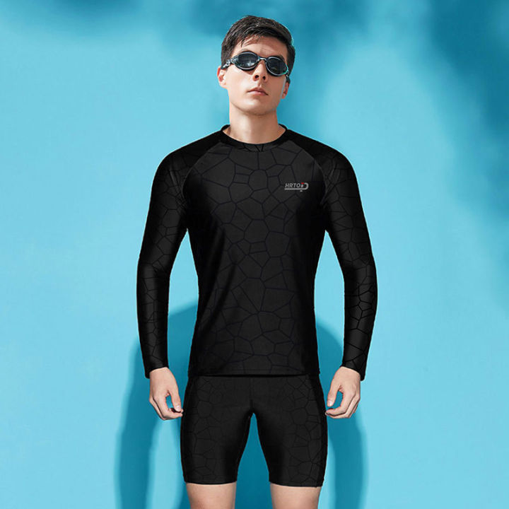 2023-new-ชุดว่ายน้ำแขนยาว-จัดส่งจากประเทศไทย-ชุดว่ายน้ำผู้ชาย-ชุดว่ายน้ำชาย-กางเกงว่ายน้ำผู้ชาย