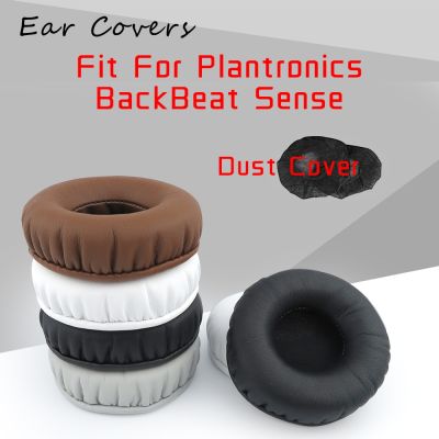 แผ่นรองหูฟังครอบคลุมหูสำหรับ Plantronics BackBeat Sense หูฟังสำรอง Earcushions