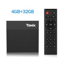 Tanix X4 11สมาร์ททีวีกล่อง Amlogic S905X4 3D AV1 BT เครื่องเล่นสตรีมมิ่งมีเดีย2.4/5G Wifi Youtube Netflix TV คำนำหน้า VS X96