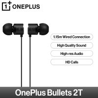 Docooler Oneplus Bullets 2T หูฟังอินเอียร์ Type-C พร้อมไมโครโฟน 1.15 เมตรสําหรับ Oneplus 7 8 Pro 6 7 T