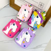 Rat Killer Pioneer Press Silicone Bag Unicorn White Horse Mini Cute Childrens Cross-Body Ba 【AUG】