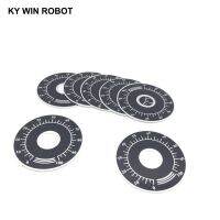 10pcs 0-100 WTH118 potentiometer knob scale digital scale can be equipped with WX112 TOPVR